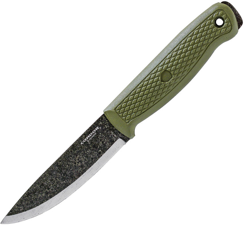 Condor Terrasaur Fixed Blade Green CTK3943-4.1 – KnifeStore.com