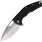 Heretic Knives Medusa Tanto Framelock Black