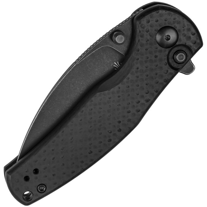 Kizer Cutlery Mini Grouper Button Lock Black