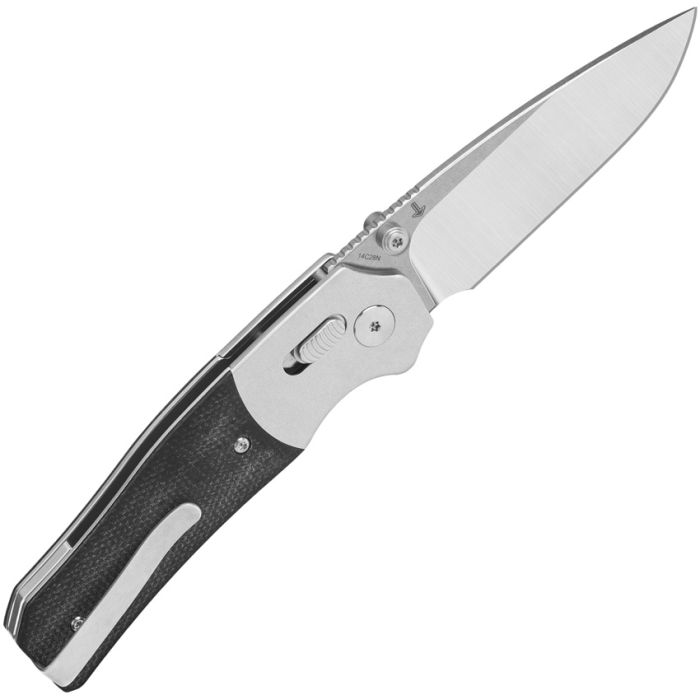 QSP Knife Vault Glyde Lock Black Micarta