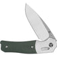 QSP Knife Vault Glyde Lock Green Micarta