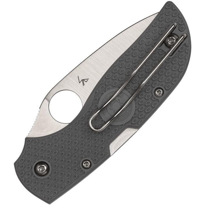 Spyderco Chaparral Lightweight Lockback Gray Serrated