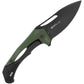 SOG Bulwark Framelock OD Green Micarta