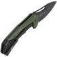 SOG Bulwark Framelock OD Green Micarta