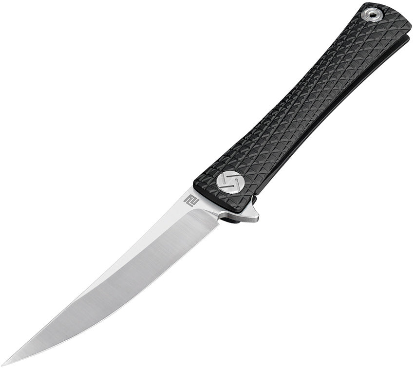 Artisan Waistline Linerlock Black M390 1805G-BKM