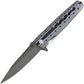 Artisan Virginia Linerlock D2 Blk/Wht 1807P-BBW