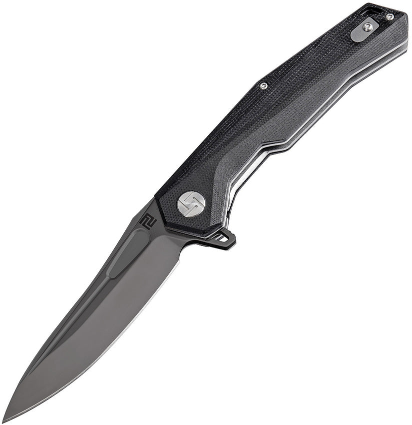 Artisan Zumwalt Linerlock Black D2 1808P-BBKC