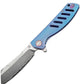 Artisan Tomahawk Framelock Blue Dam 1815GSD-BU