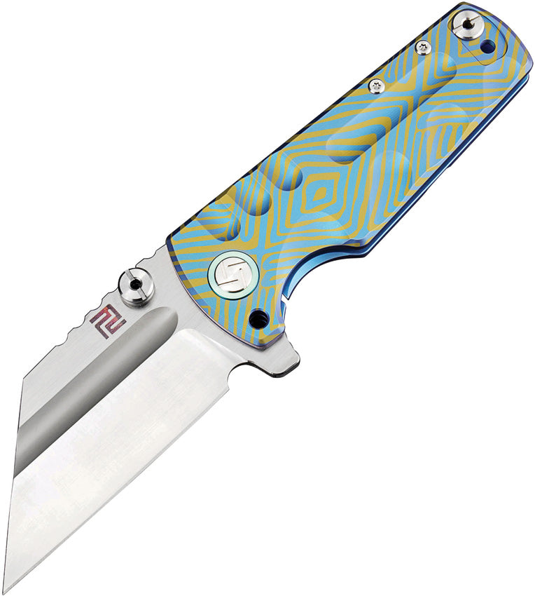 Artisan Proponent Framelock Blue 1820G-BU03