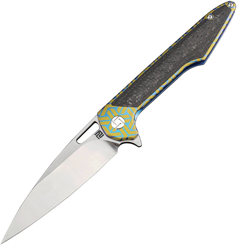 Artisan Archaeo Framelock Blue 1821G-BU03