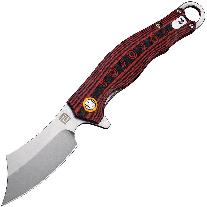 Artisan Corsair Linerlock Red G10 1828P-BR