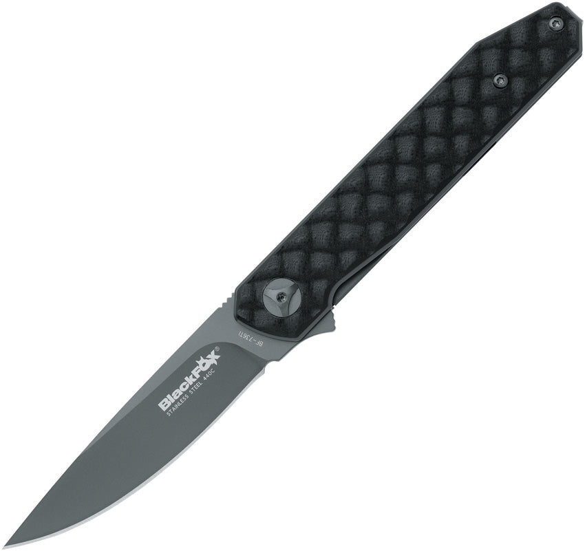 Black Fox Reloaded Linerlock Gray 01FX815