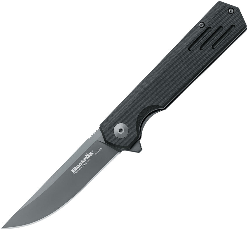 Black Fox Revolver Linerlock Black 01FX821