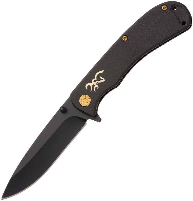 Browning Rivet Black Folder BR0474