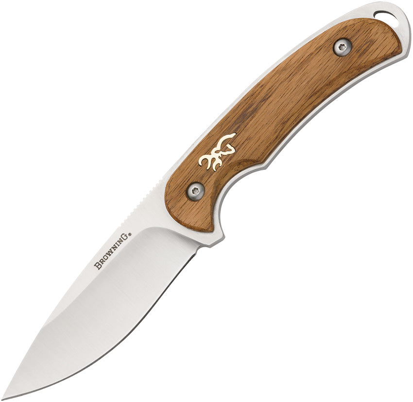 Browning Fixed Blade Zebra Wood BR0490