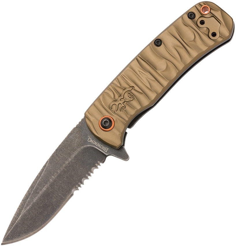 Browning Riverstone Framelock Sage 3220515B