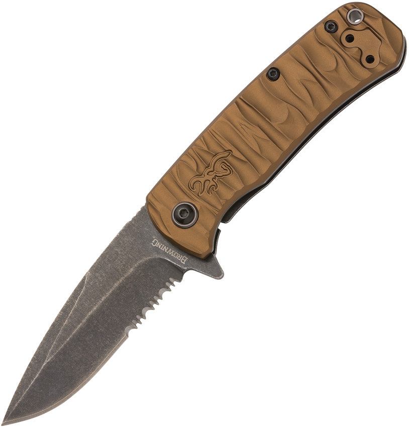 Browning Riverstone Framelock Bronze 3220527B