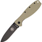 ESEE Zancudo Framelock Desert Tan - Black Stainless Handle