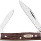 Case Small Pen Knife Brown Delrin