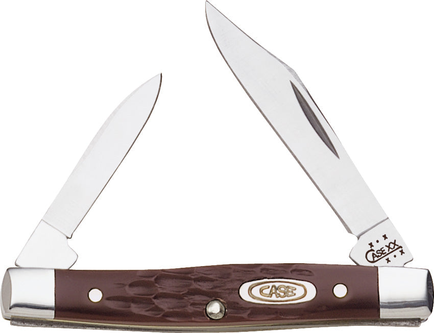 Case Small Pen Knife Brown Delrin
