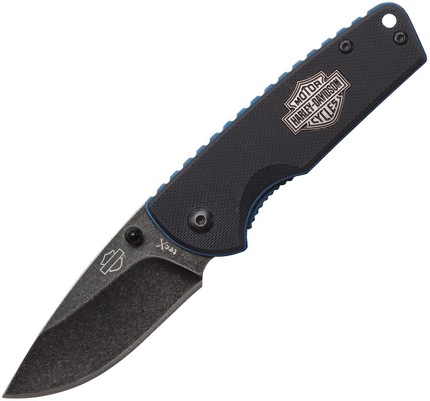 Case Harley Tec X Linerlock Black 2.5 Inch