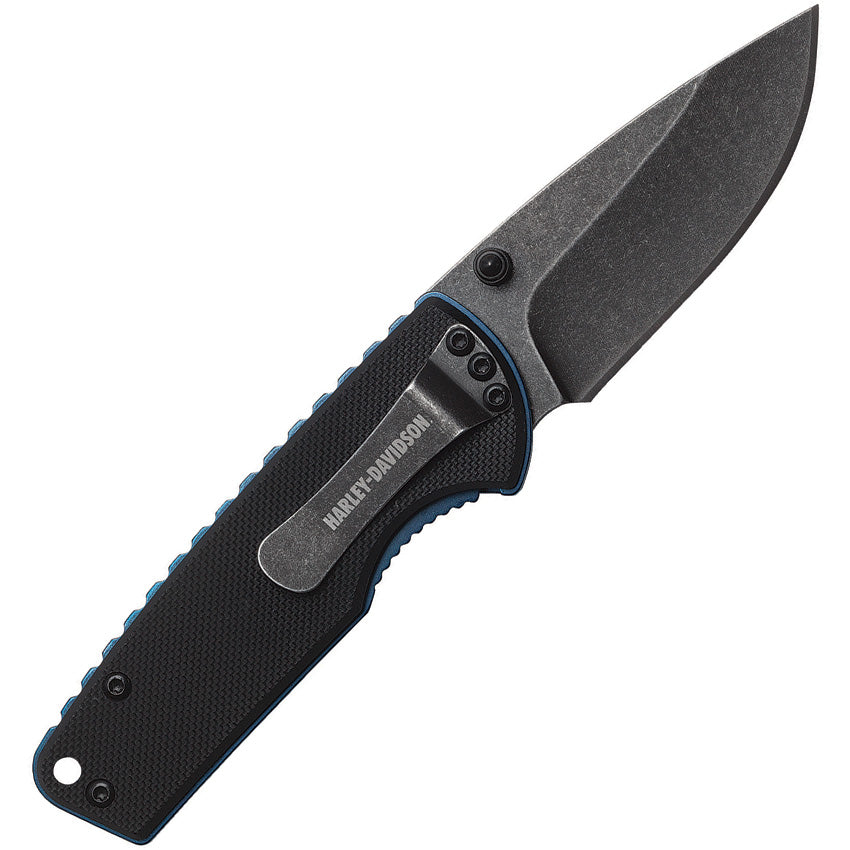 Case Harley Tec X Linerlock Black 2.5 Inch