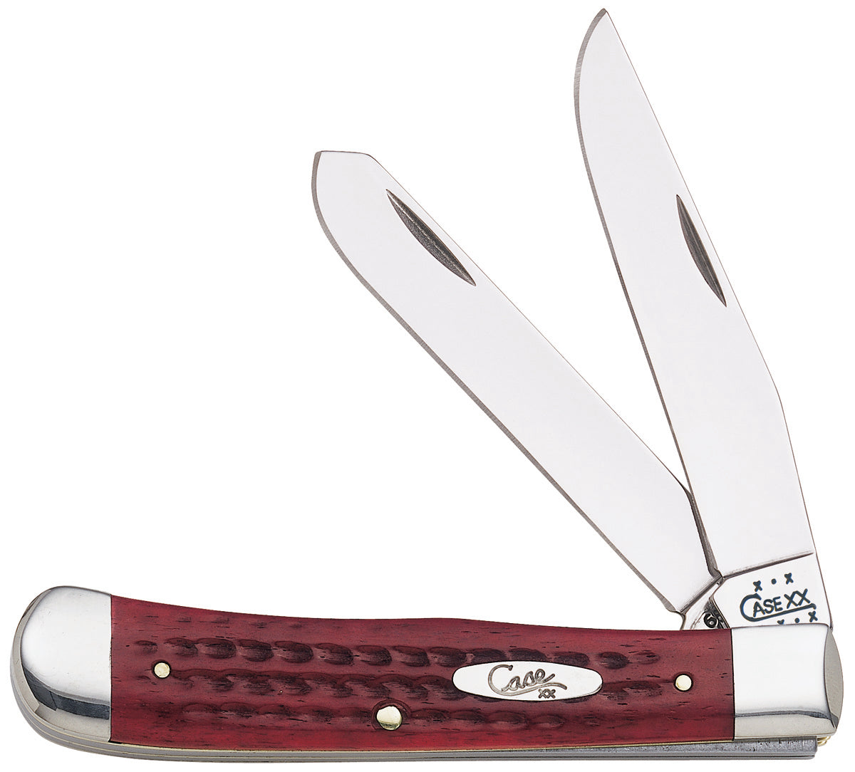 Case Trapper Red Pocket Worn