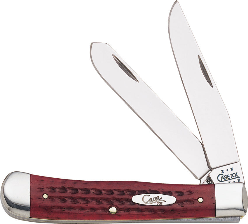 Case Trapper Red Pocket Worn