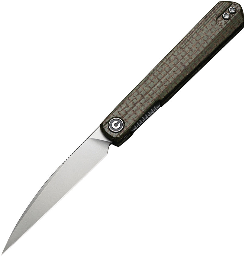 Civivi Clavi Linerlock Green Micarta C21019-3