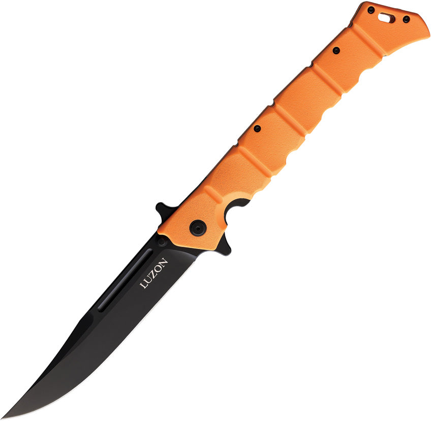 Cold Steel Large Luzon Linerlock Org CS-20NQX-ORBK-BRK