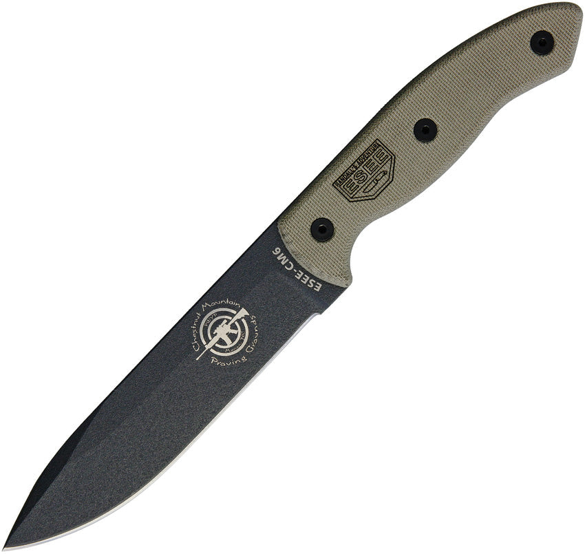 ESEE CM6 Combat Tactical CM6TG-MICARTA