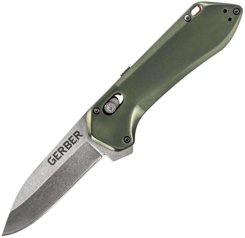 Gerber Highbrow Pivot Lock Assisted Opening Green