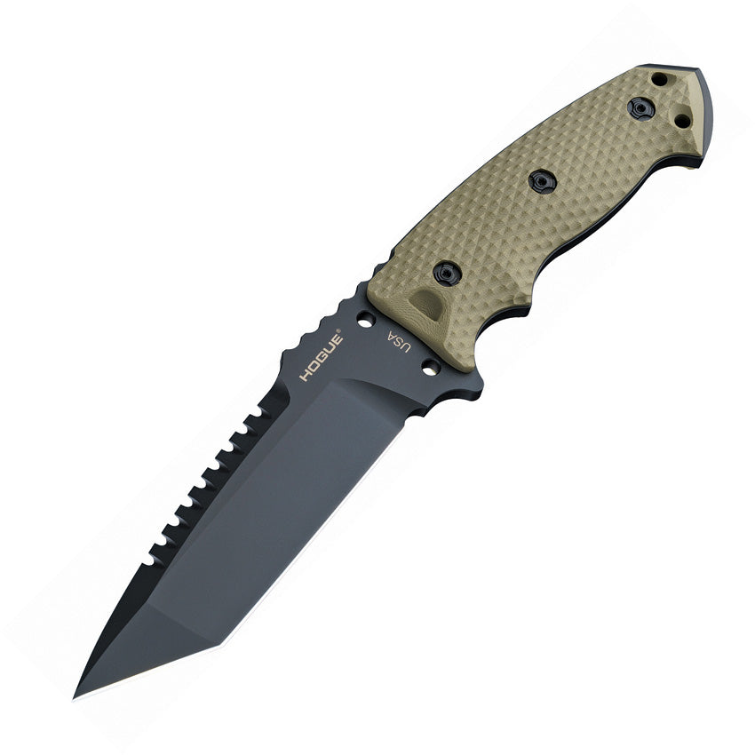 Hogue EX-F01 Fixed Blade OD Green