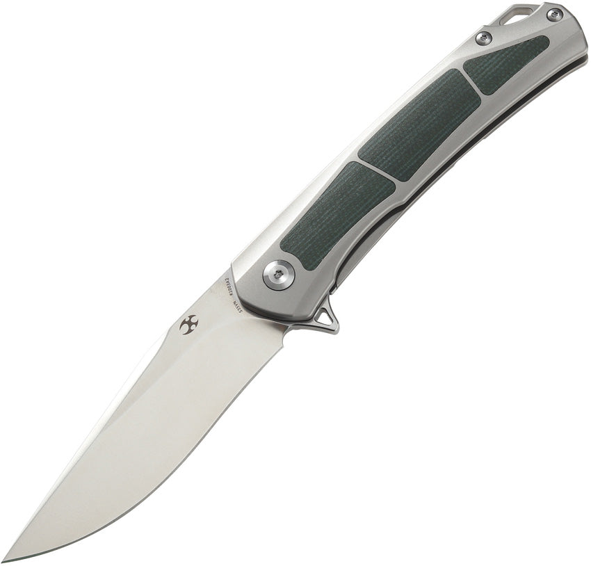 Kansept Knives Sprite Framelock Green K1003A2