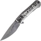 Kansept Knives Kratos Framelock Black Rose K1024A5