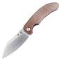 Kansept Knives Nesstreet Linerlock Brown K1039A1