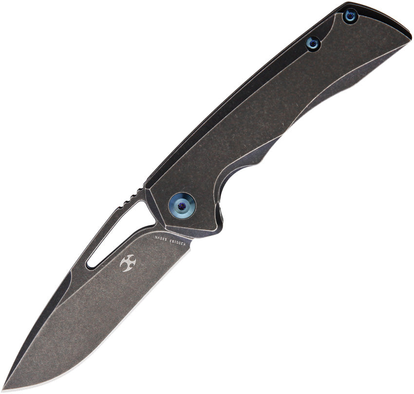 Kansept Knives Mini Kryo Framelock Black SW K2001B3