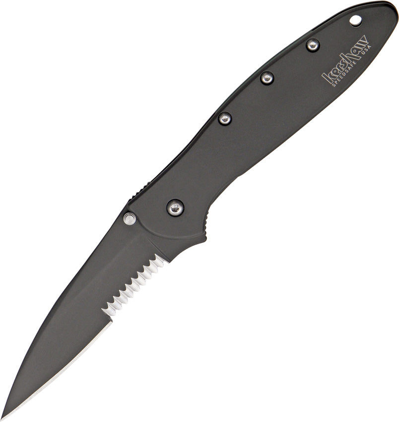 Kershaw Leek Framelock Assisted Opening Serrated