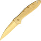Kershaw Leek Assisted Opening Gold