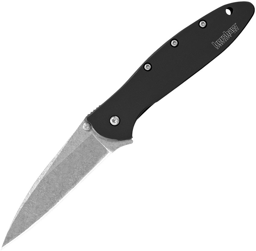 Kershaw Leek Linerlock Assisted Opening Black SW