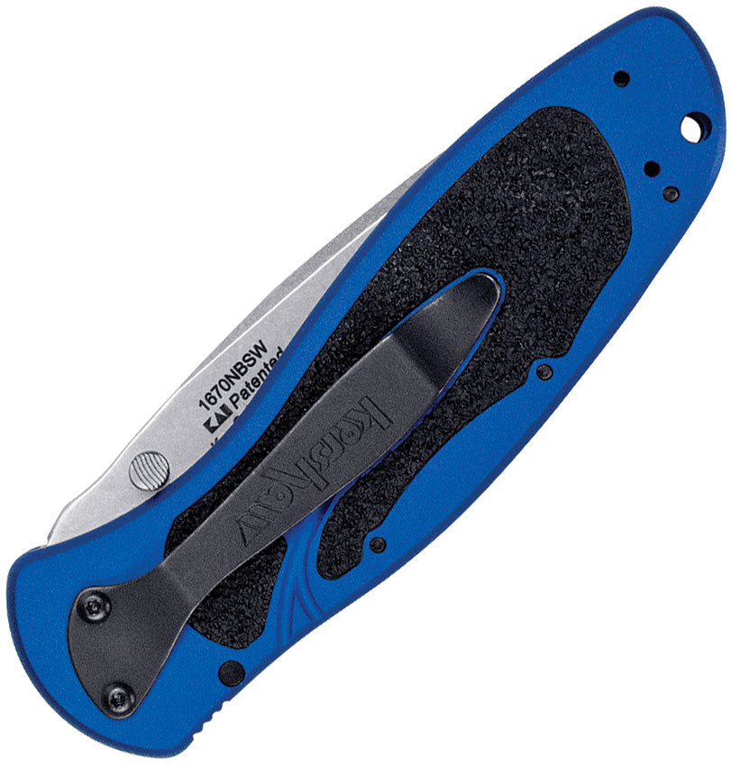 Kershaw Blur Linerlock Assisted Opening Navy Blue