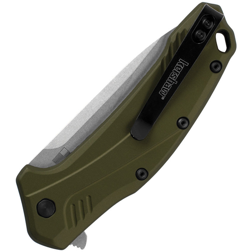 Kershaw Link Linerlock Assisted Opening Olive