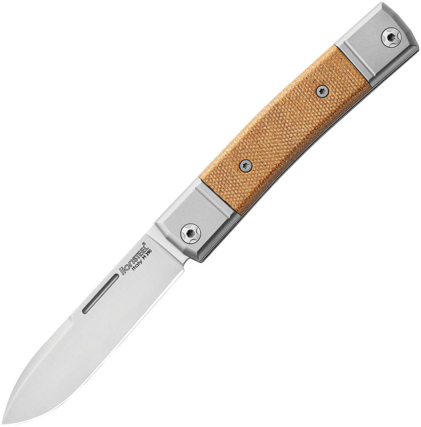 LionSTEEL BestMan BM2 Slip Joint Micarta BM2 CVN