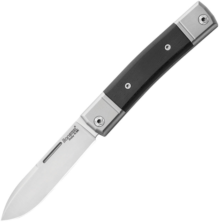 LionSTEEL BestMan BM2 Slip Joint Ebony BM2 EB