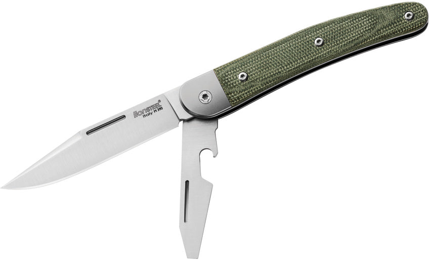 LionSTEEL Jack Folder Green Micarta JK2 CVG