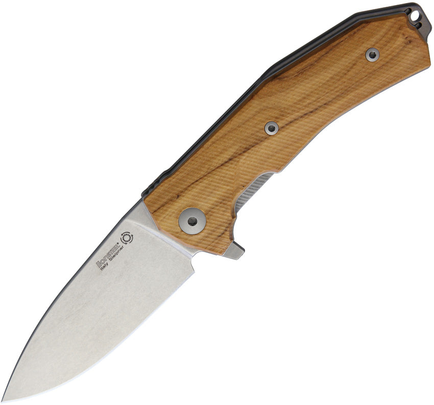 LionSTEEL KUR Linerlock Olive Wood KUR UL