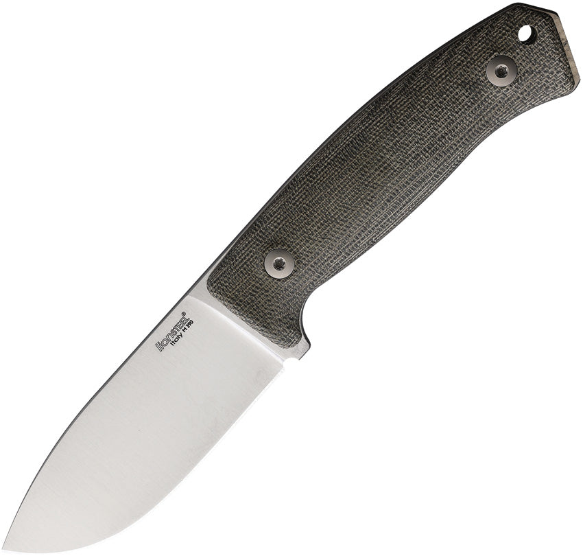 LionSTEEL M2M Fixed Blade Green Canvas M2M CVG