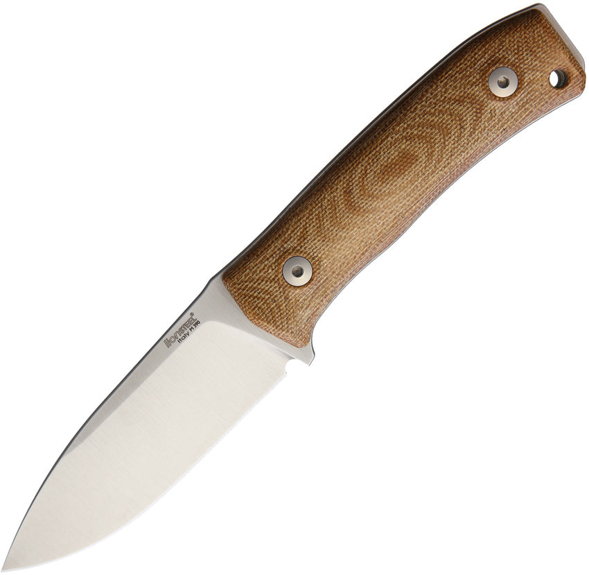 LionSTEEL M4 Fixed Blade Natural Canvas M4 CVN