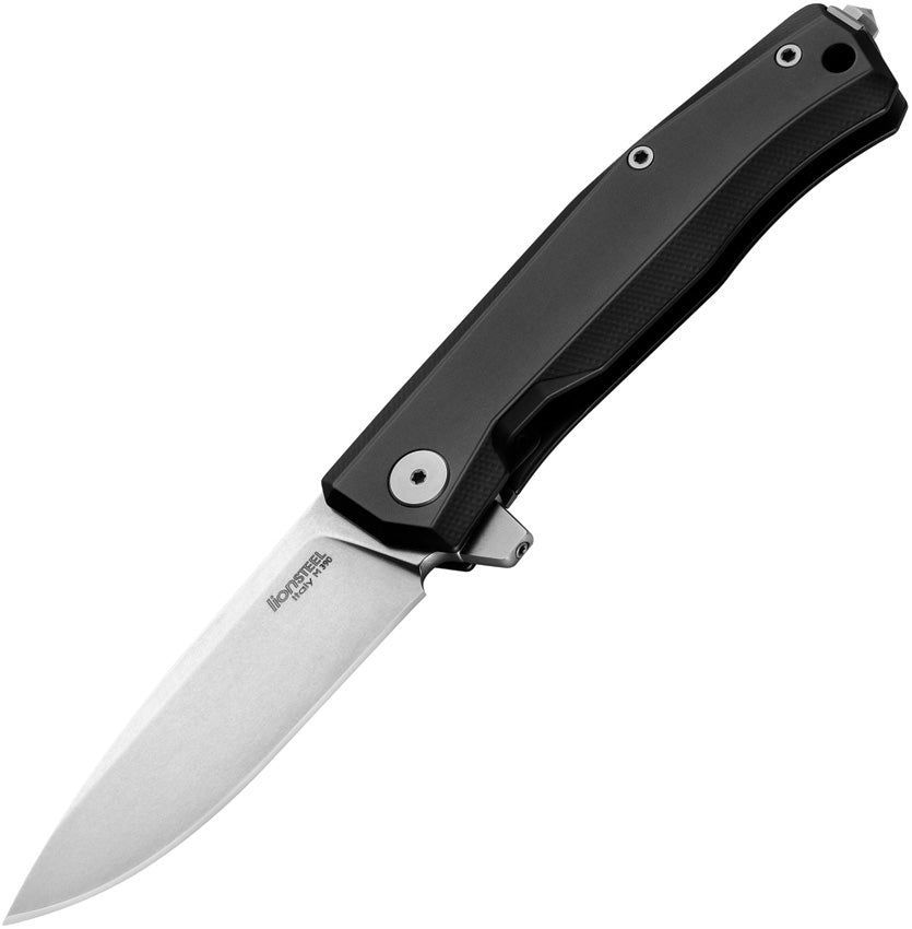 LionSTEEL Myto Framelock Aluminum Black MT01A BS