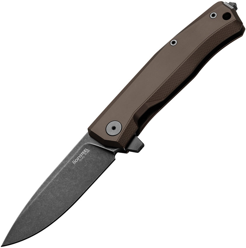 LionSTEEL Myto Framelock Aluminum Brown MT01A EB